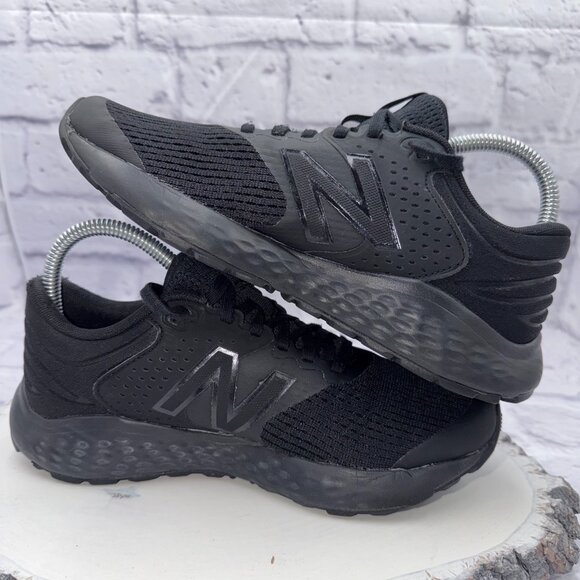 New Balance Womens 520 V7 W520CK7 All Black Running Shoes Sneakers Size 7 - Picture 9 of 11